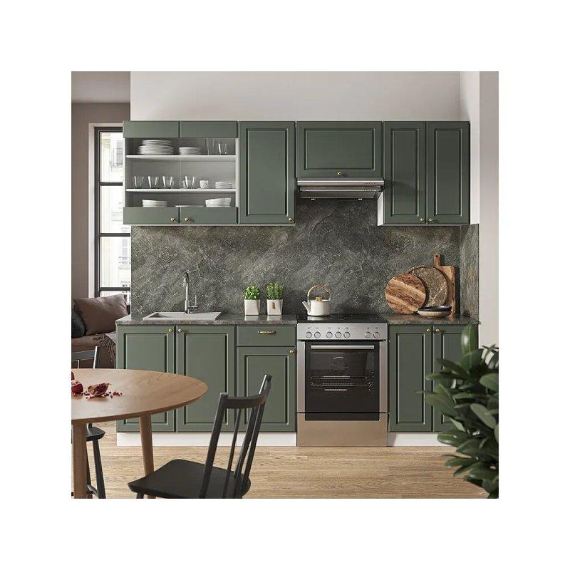 Beyaz Country Tarzı Mutfak Modeli - 240x60x82 cm - 186454