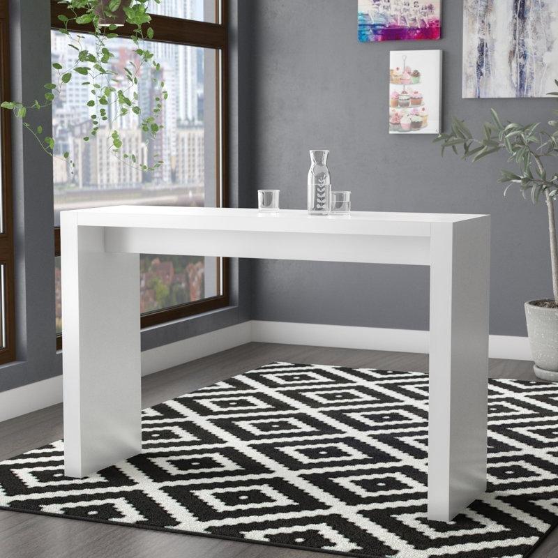 Beyaz Endüstriyel Ahşap Modern Tasarım Bar Masası - 102 cm - 231891 Beyaz Endüstriyel Ahşap Modern Tasarım Bar Masası - 102 cm - 231891
