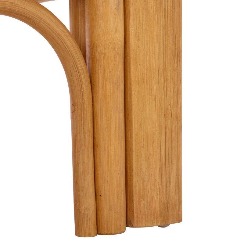 Beyaz Keten Rattan Minderli İkili Koltuk - 180 cm - 205762