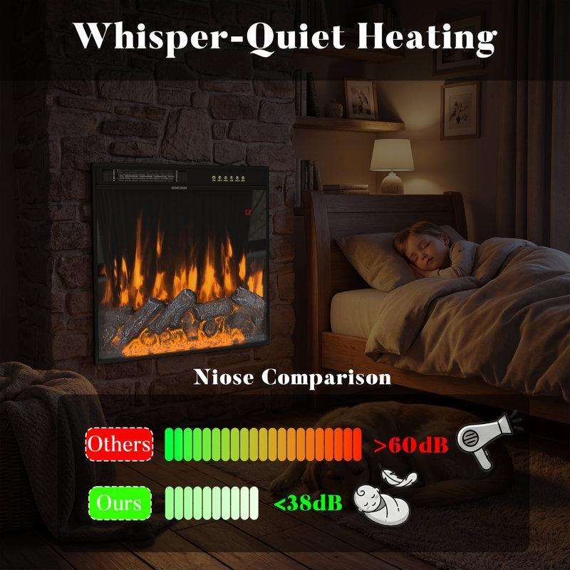 Beyaz Masif ve Endüstriyel Ahşap Roma Tarzı Sütunlu Uzaktan Kumandalı Elektrikli Şömine - 140 cm - 184317