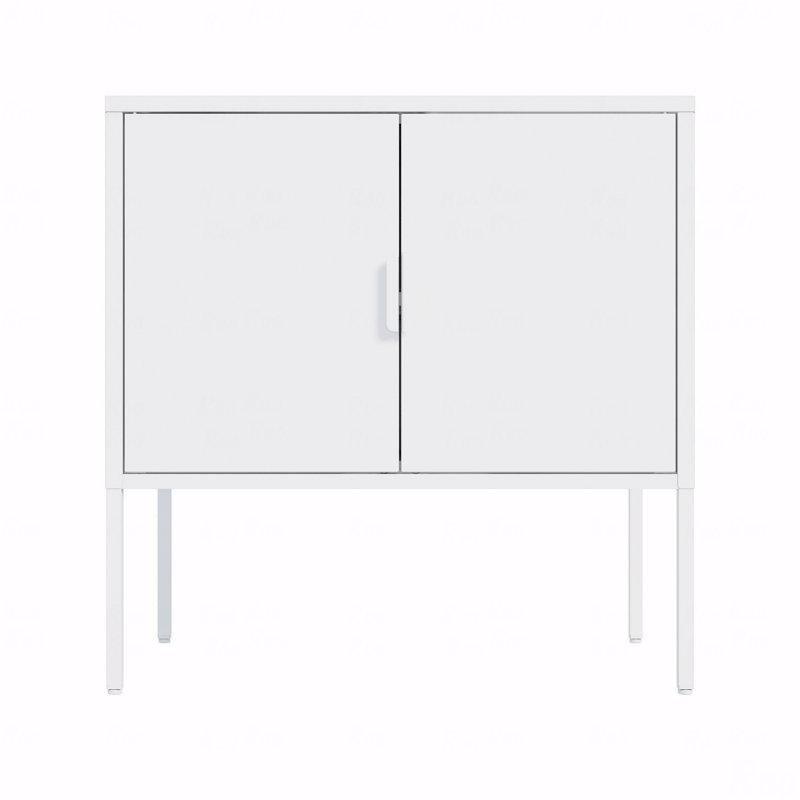 Beyaz Metal Ayarlanabilir Raflı Ayakkabılık - 60x40x61 cm - 227988