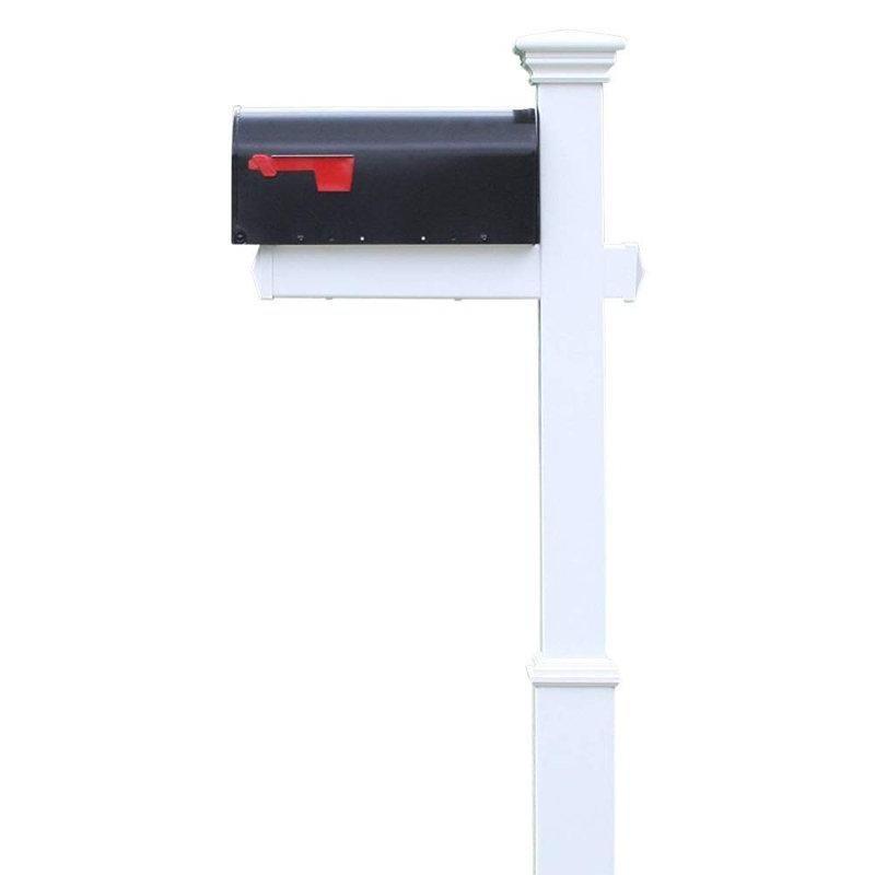 Beyaz Plastik Ayaklı Suya Dayanıklı Posta Kutusu - 183 cm - 166027