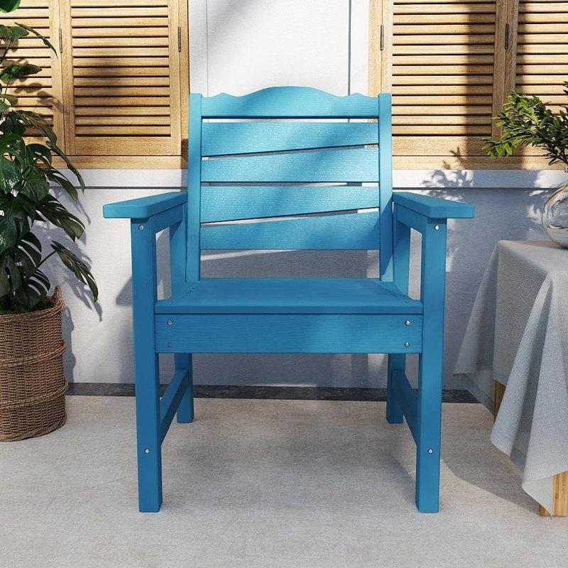 Beyaz Plastik Ergonomik Kollu Bahçe Sandalyesi - 173650