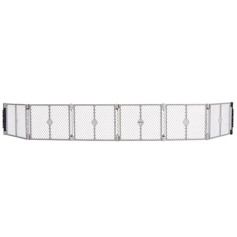Beyaz Plastik UV Korumalı Ayarlanabilir Bağımsız Bebek Çocuk Oyun Alanı - 511 cm - 181227