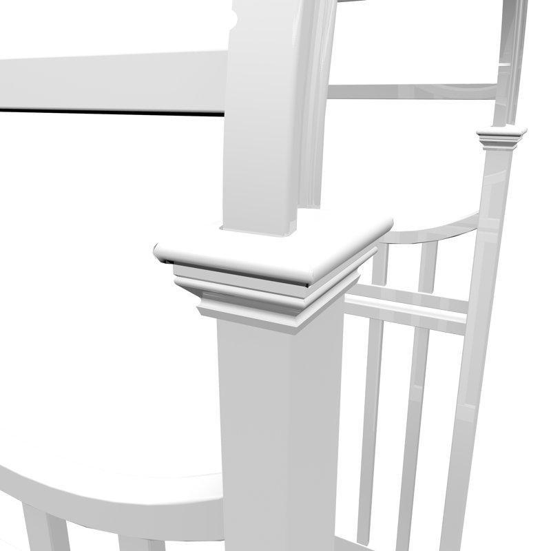 Beyaz PVC Kemerli Bahçe Kemeri - 125x61 cm - 178791