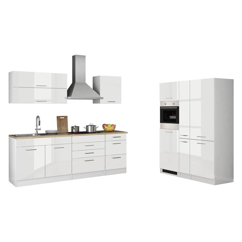Beyaz Sunta Elektrikli Aletli Mutfak Modeli - 380 cm - 185177