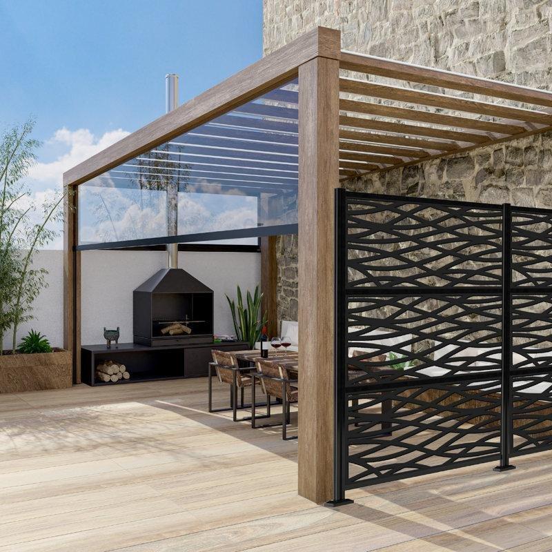 Boyanabilir UV Korumalı Polietilen Dekoratif Bahçe Paravanı - 61x122 cm - 172964