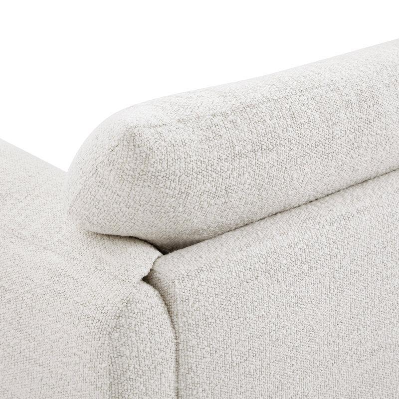 Bukle Kumaş Masif Ahşap Modüler 2 Parçalı Koltuk - 204 cm - 196087