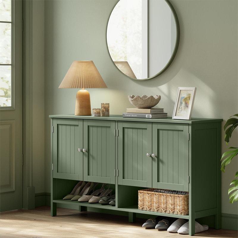 Bulut Beyazı MDF Ayarlanabilir Raflı Kapaklı Ayakkabılık - 120x35x70 cm - 228601