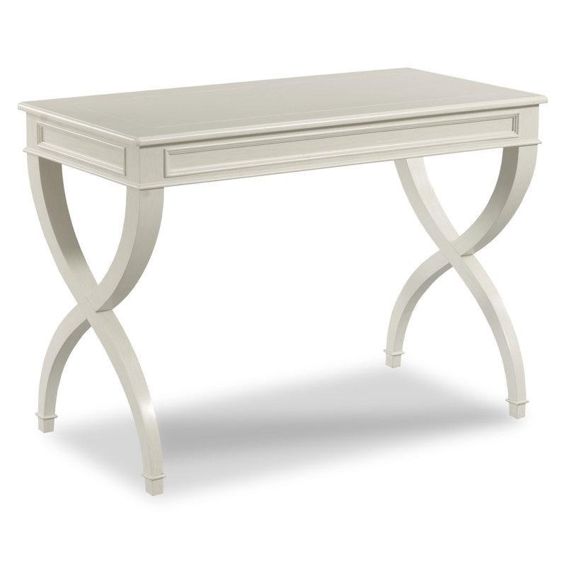 Carrara Rengi Masif Kızılağaç ve Kiraz Ağacı Çekmeceli Vintage Çalışma Masası - 107x54 cm - 234539