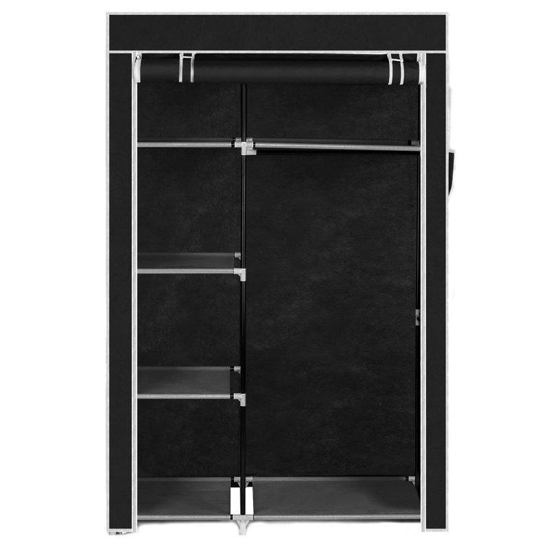 Çelik Profilli Fermuarlı 6 Raflı Portatif Bez Dolap - 105x46x188 cm - 182825