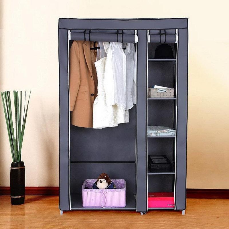 Çelik Profilli Portatif Bez Dolap - 150 cm - 182706