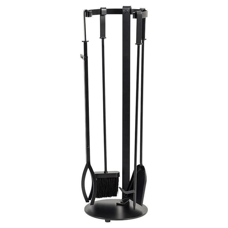 Çelik Stantlı 5 Parça Şömine Maşa Takımı - 74 cm - 189004