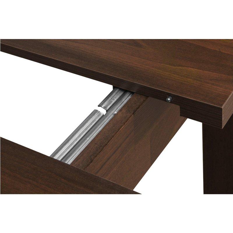 Ceviz Masif Kayın Açılabilir Dikdörtgen Bohem Yemek Masası - 140-180x80 cm - 236367