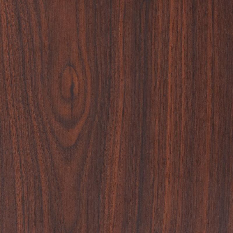 Ceviz Rengi USB Şarj Portlu Yivli Kapaklı Oval İkili Komodin Seti - 56x35 cm - 224194