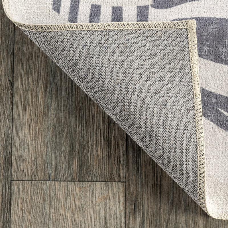 Çok Renkli Polyester Hayvan Desenli Makinede Yıkanabilir Kaymaz Tabanlı Oyun Halısı - 153x244 cm - 182599