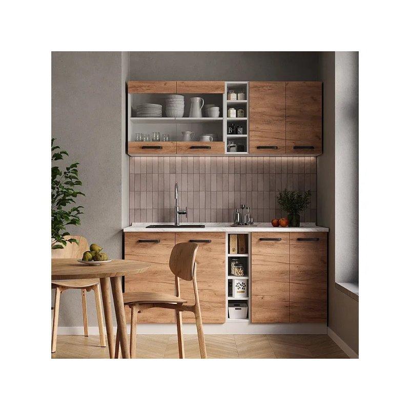 Minimalist Dikey Çıta Uygulamalı Modern Yatak Odası Duvar Paneli – 28