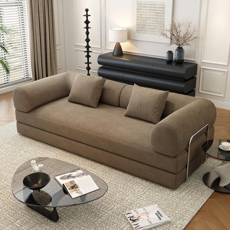 Deve Tüyü Kadife Kumaş Modüler 4ü 1 Arada Yataklı Koltuk - 201 cm - 197213