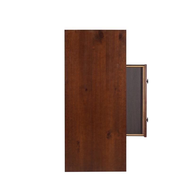 Doğal Ahşap Masif Çam Tek Çekmeceli Vintage Çalışma Masası - 117 cm - 233917