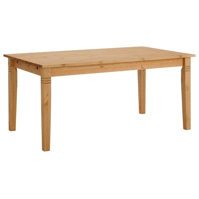 Doğal Masif Ahşap Çekmeceli Genişletilebilir Bohem Yemek Masası - 140x90 cm - 236228