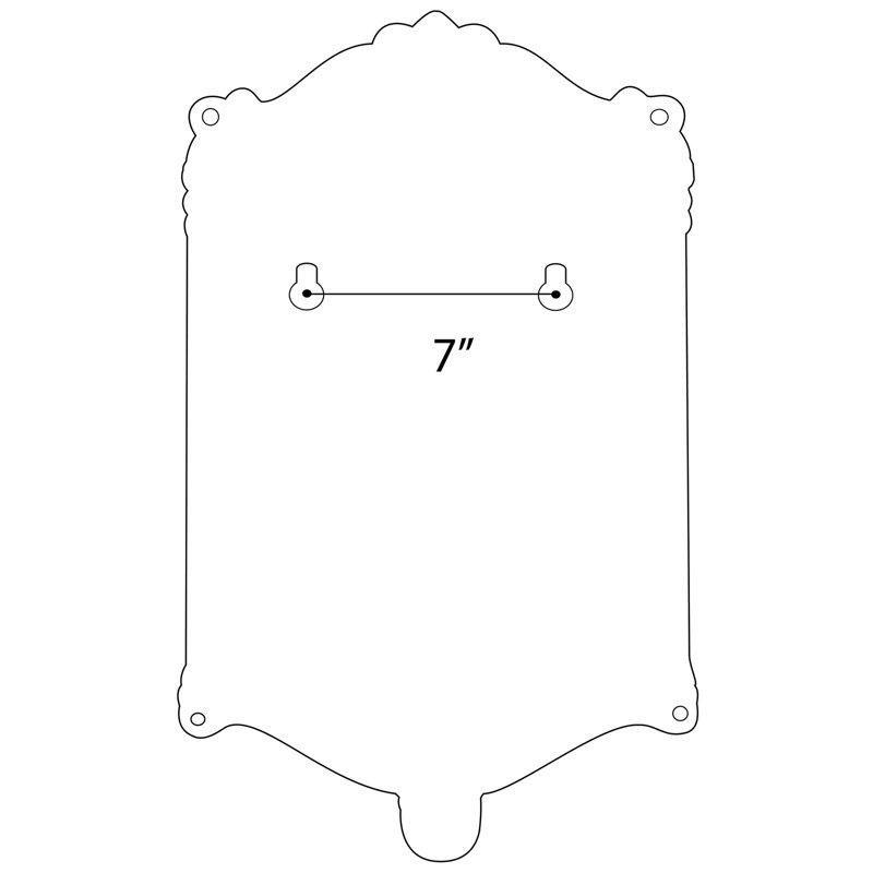 Dokulu Yeşil Alüminyum Duvara Monte Kilitli Posta Kutusu - 51x31 cm - 165814