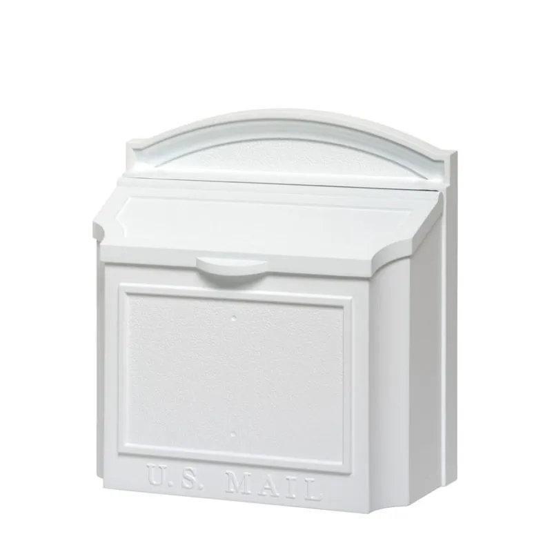 Döküm Alüminyum Kilitli Geniş Hacimli Duvara Monte Posta Kutusu - 39x37x21 cm - 165925