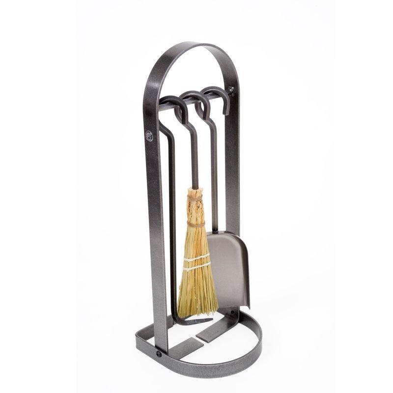 Dövme Çelik Kemerli Şömine Maşa Takımı - 61 cm - 188032