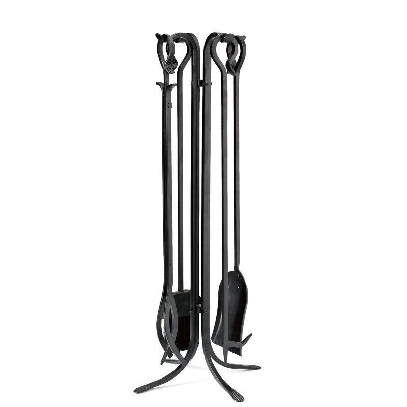 El Dövmesi Demir 5 Parça Şömine Maşa Takımı - 70 cm - 188653 El Dövmesi Demir 5 Parça Şömine Maşa Takımı - 70 cm - 188653