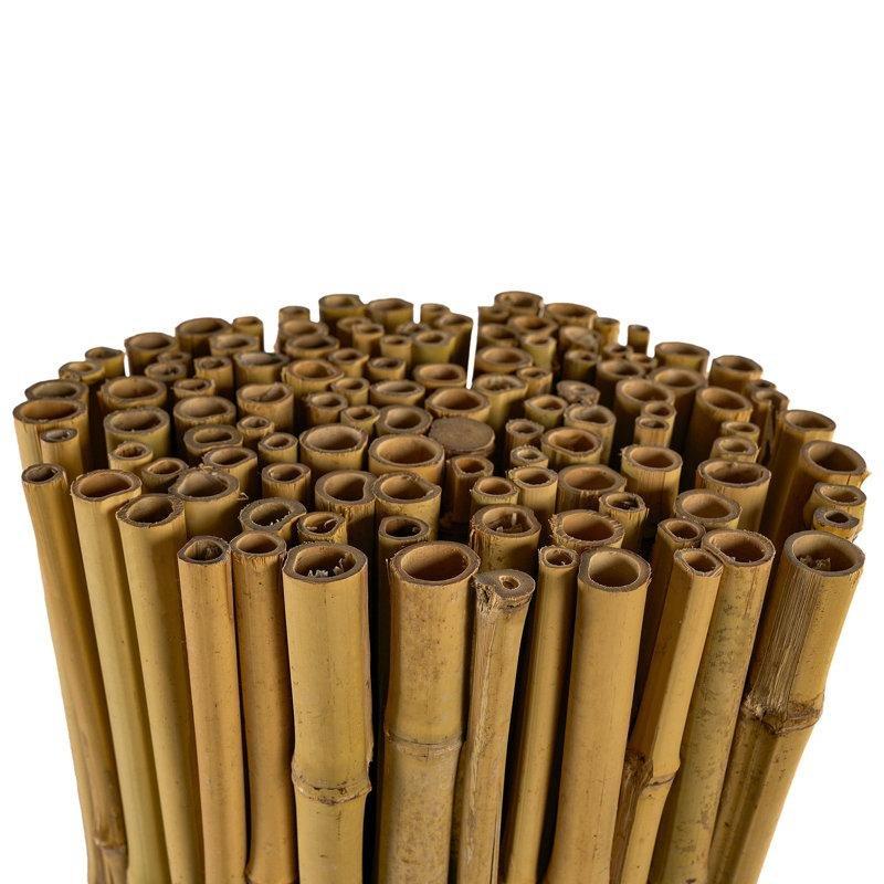 El Yapımı Esnek Bambu Balkon Çiti - 244x92 cm - 174706