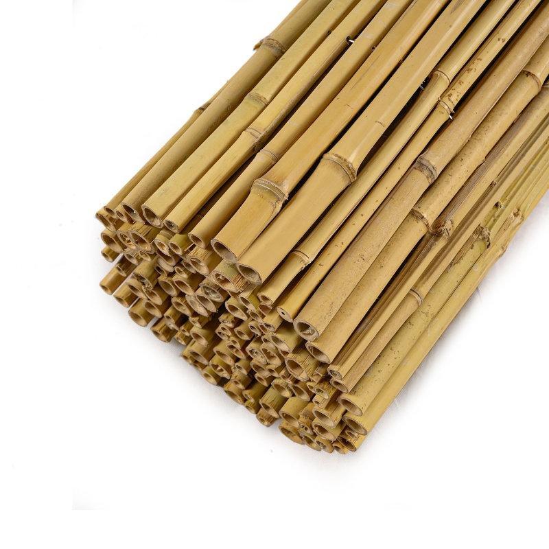 El Yapımı Esnek Bambu Balkon Çiti - 244x92 cm - 174706