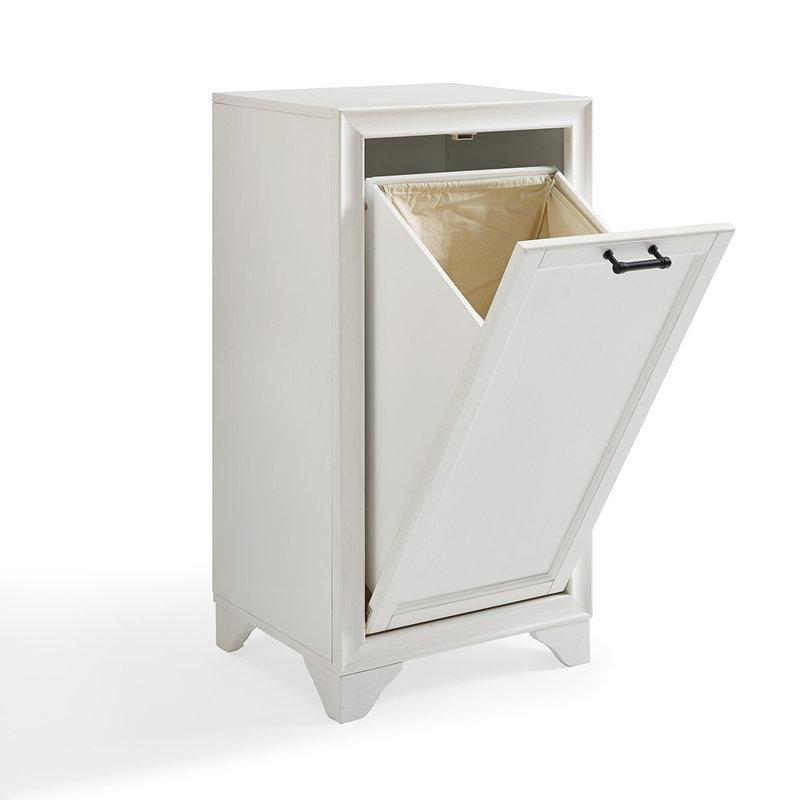 Eskitme Nötr Masif ve Endüstriyel Ahşap Dolaplı Çamaşır Sepeti - 90x46x39 cm - 187267