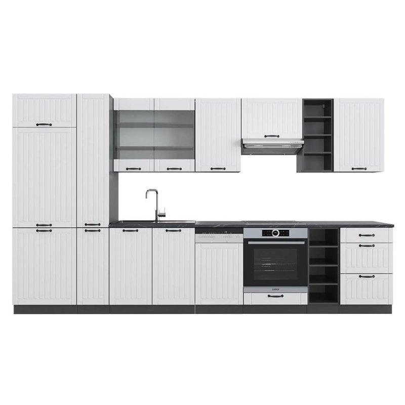 Fame-Line 12 Parçalı Dikdörtgen Mutfak Modeli - 355 cm - 185375