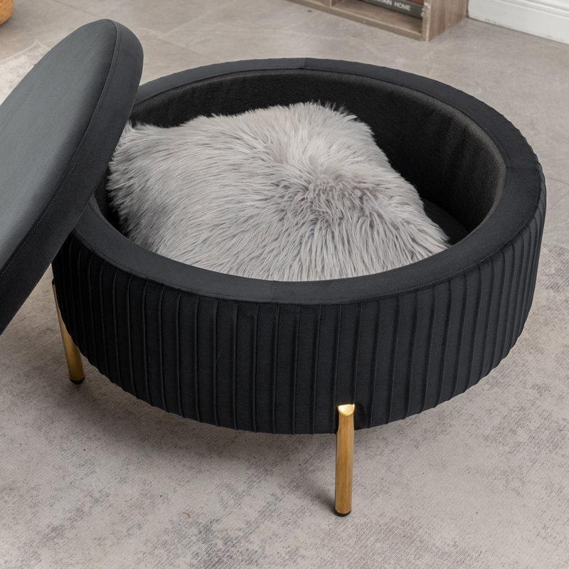 Gold Metal Ayaklı Kadife Kapitoneli 3 Parçalı Koltuk Takımı - 191211