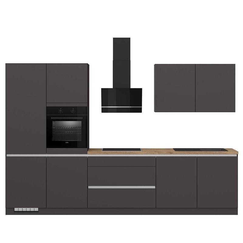 Grafit Sunta Ankastre Cihazlı Sol Yönlü Mutfak Modeli - 340 cm - 184964