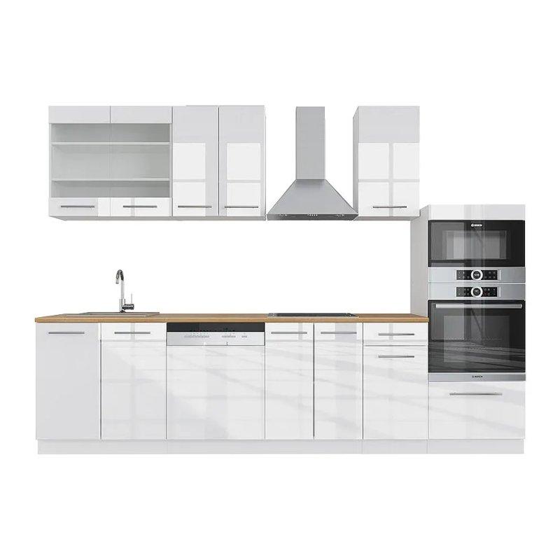 Gri Bej ve Beyaz Hazır Mutfak - 300x46x82 cm - 186547