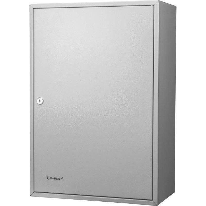 Gri Çelik 300 Anahtar Kapasiteli Ayarlanabilir Kilitli Anahtar Kutusu - 55x38x21 cm - 171777