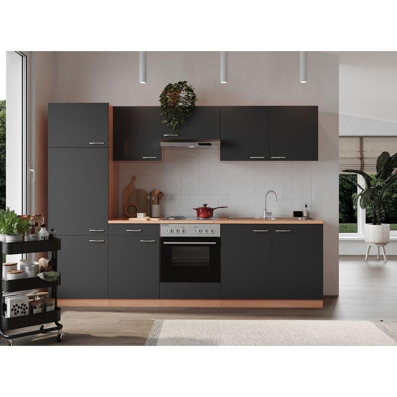 Gri Kayın Modüler Mutfak Modelleri - 270 cm - 185992