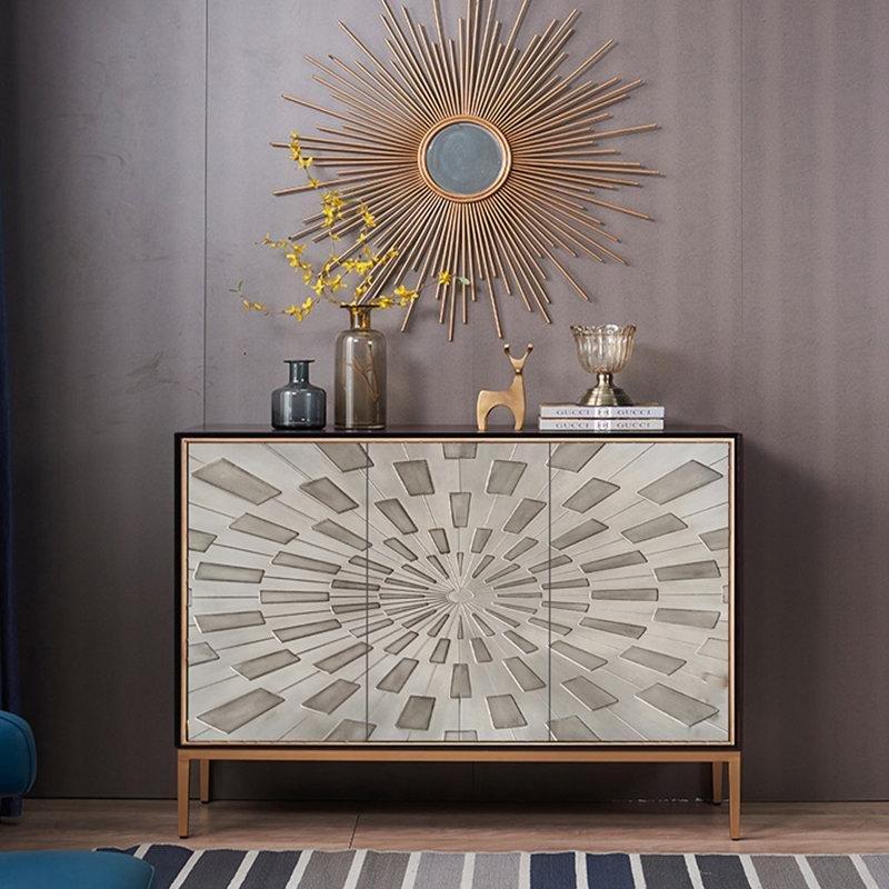 Gri Masif Ahşap ve Metal Ayarlanabilir Raflı 18 Çift Kapasiteli Ayakkabılık Dolabı - 120x32x90 cm - 229582