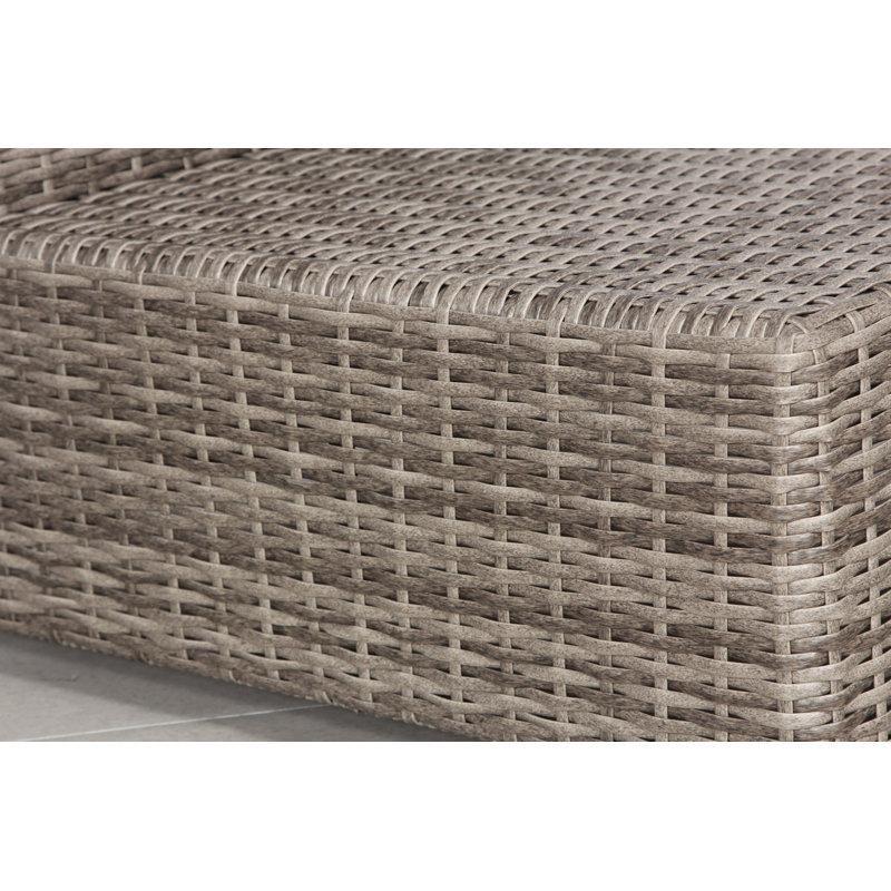 Gri Minderli Alüminyum İskeletli Rattan Modüler 8 Kişilik Bahçe Takımı - 211400