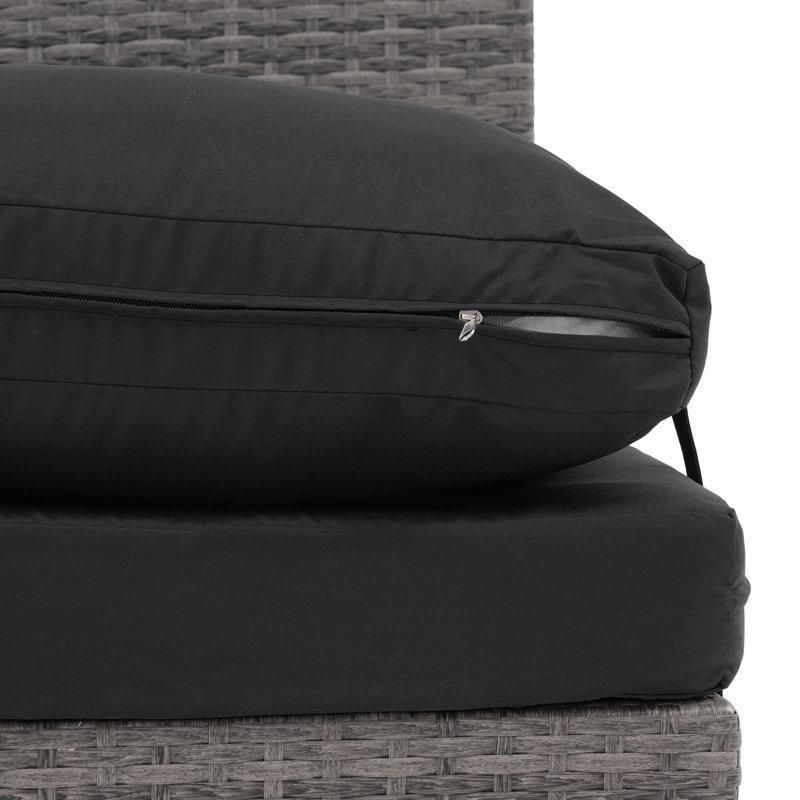 Gri PE Rattan Modüler 10 Kişilik Bahçe Takımı - 211499
