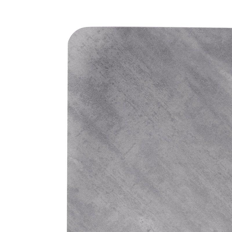 Gri Sunta Üçgen Ayaklı Dikdörtgen Bohem Yemek Masası - 116x65 cm - 236161