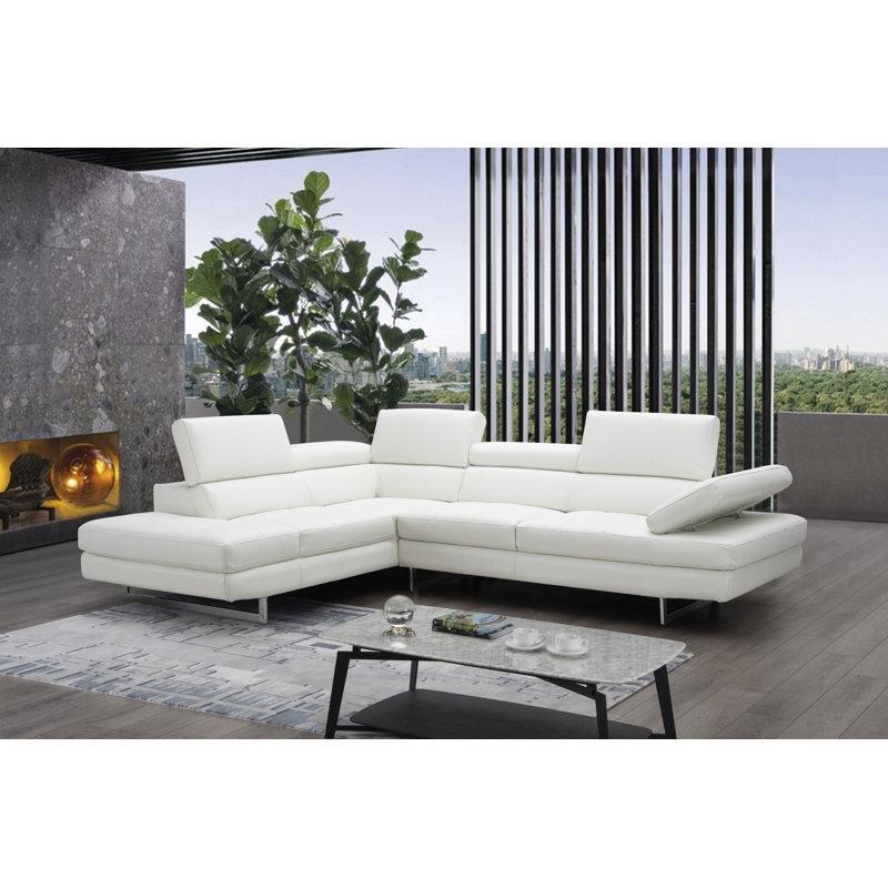 Hakiki Deri Ayarlanabilir Başlıklı Bisküvi Kapitoneli L Köşe Koltuk Takımı - 290x224 cm - 194007