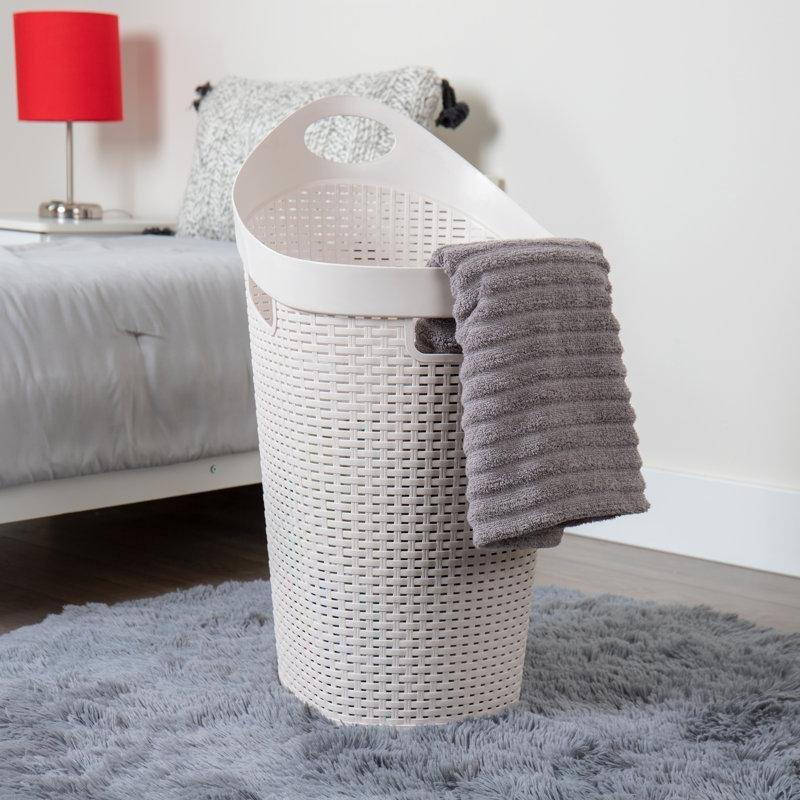 Hasır Tasarım Tekerlekli Plastik Çamaşır Sepeti 60 L - 187576