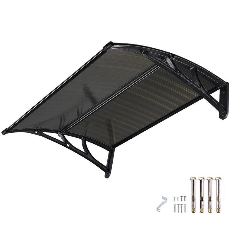 Hava Koşullarına Dayanıklı Plastik Kapı Üstü Sundurma - 76 cm - 165694