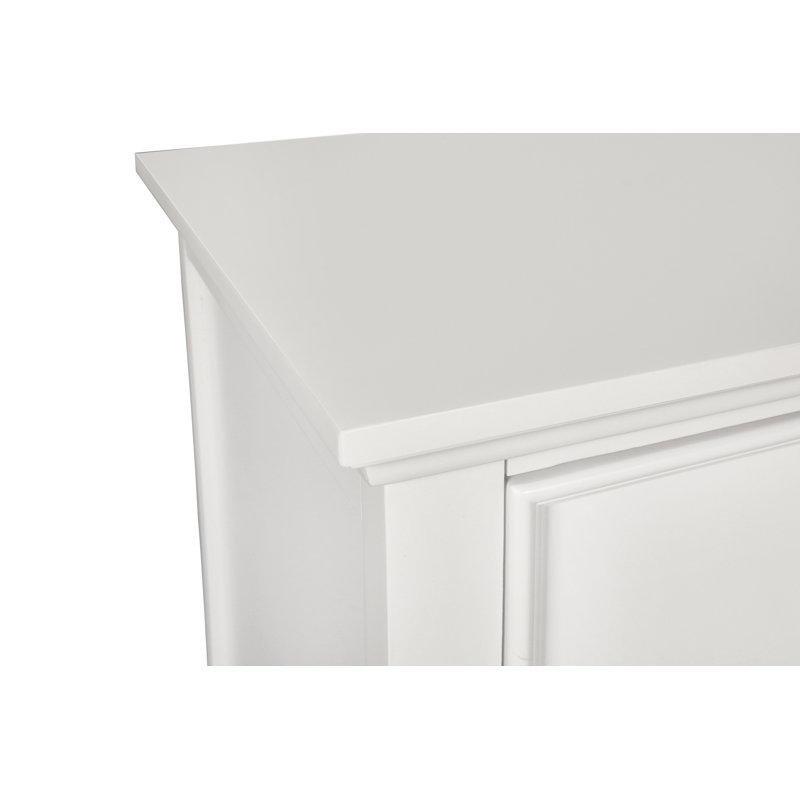 İki Çekmeceli Masif Ahşap Komodin - 61 cm - 222765