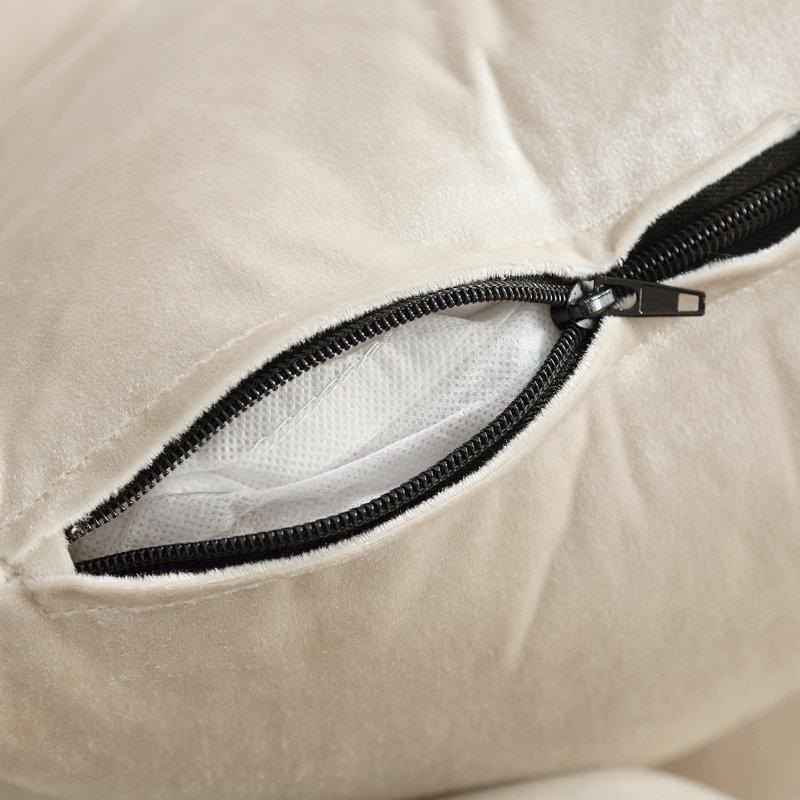 Kadife Metal Ayaklı El Kapitoneli Dönebilen Geniş Tekli Koltuk - 108x105 cm - 204228