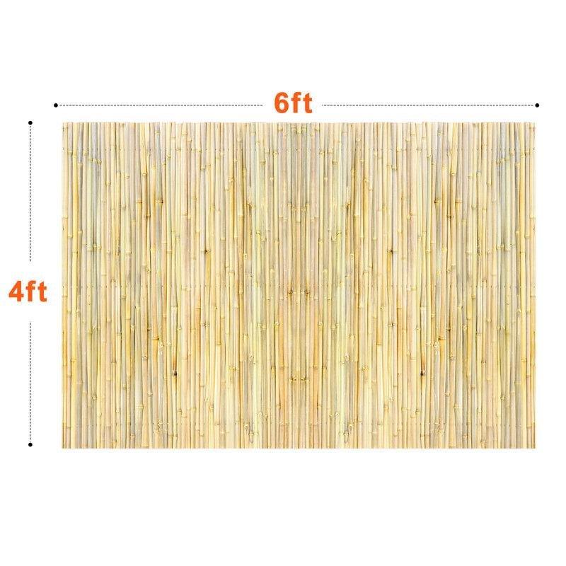 Kahverengi Bambu Rulo UV Korumalı Balkon Çiti - 183x122 cm - 174626