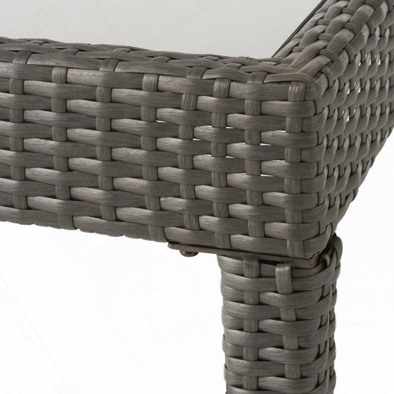 Kahverengi Rattan Minderli 4 Kişilik Bahçe Oturma Grubu - 210580