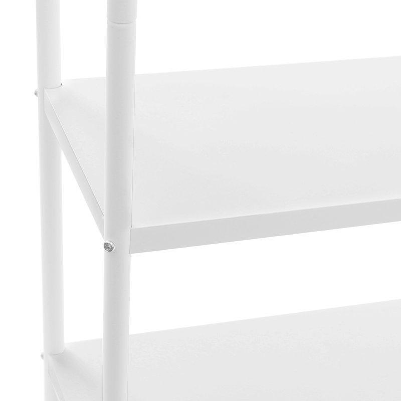 Karbon Çeliği İki Raflı Kancalı Ayaklı Askılık - 173x81 cm - 165373