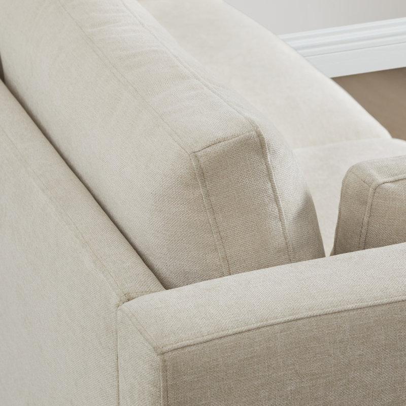 Keten Karışımı Kumaş Modüler Yönü Değiştirilebilir 4 Parça Köşe Koltuk Takımı - 286 cm - 194619